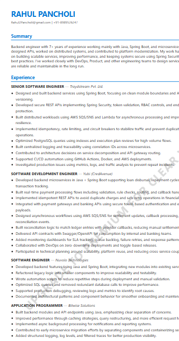 Classic Elegance - Resume Template 4